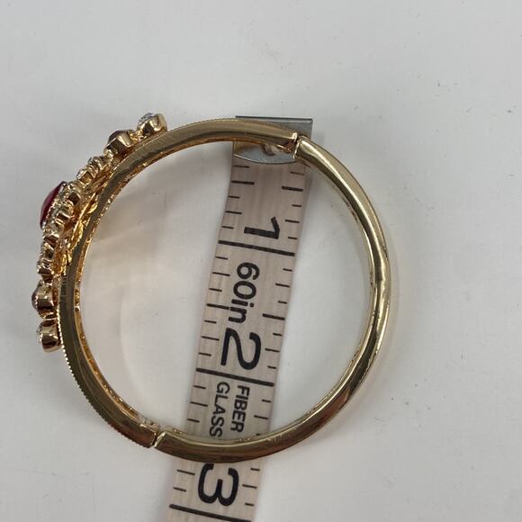 Monet costume jewels gold tone bracelet - Picture 5 of 5